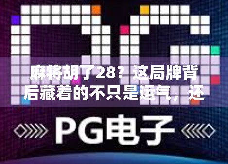 麻将胡了28？这局牌背后藏着的不只是运气，还有你从未注意的心理战！