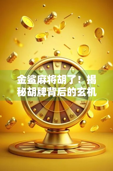 金鲨麻将胡了!揭秘胡牌背后的玄机与人生智慧 金鲨麻将胡了!揭秘胡牌背后的玄机与人生智慧