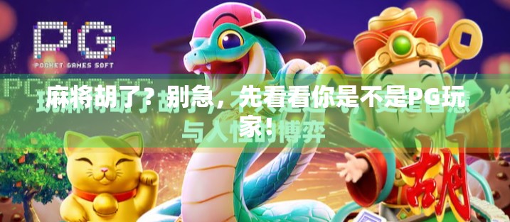 麻将胡了？别急，先看看你是不是PG玩家！