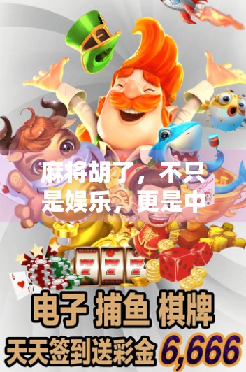 麻将胡了，不只是娱乐，更是中国人的社交密码与文化符号